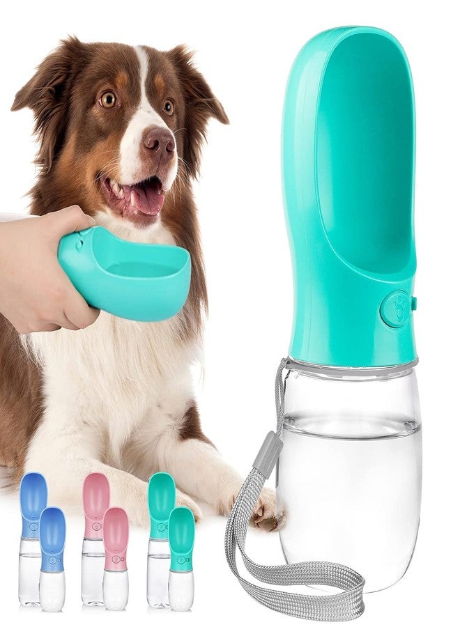 Zerolex Dog Water Bottle, 12OZ Portable Pet Water Bottle for Walking Leak Proof Puppy Dog Water Dispenser for Outdoor, Travel, Hiking - Image 1